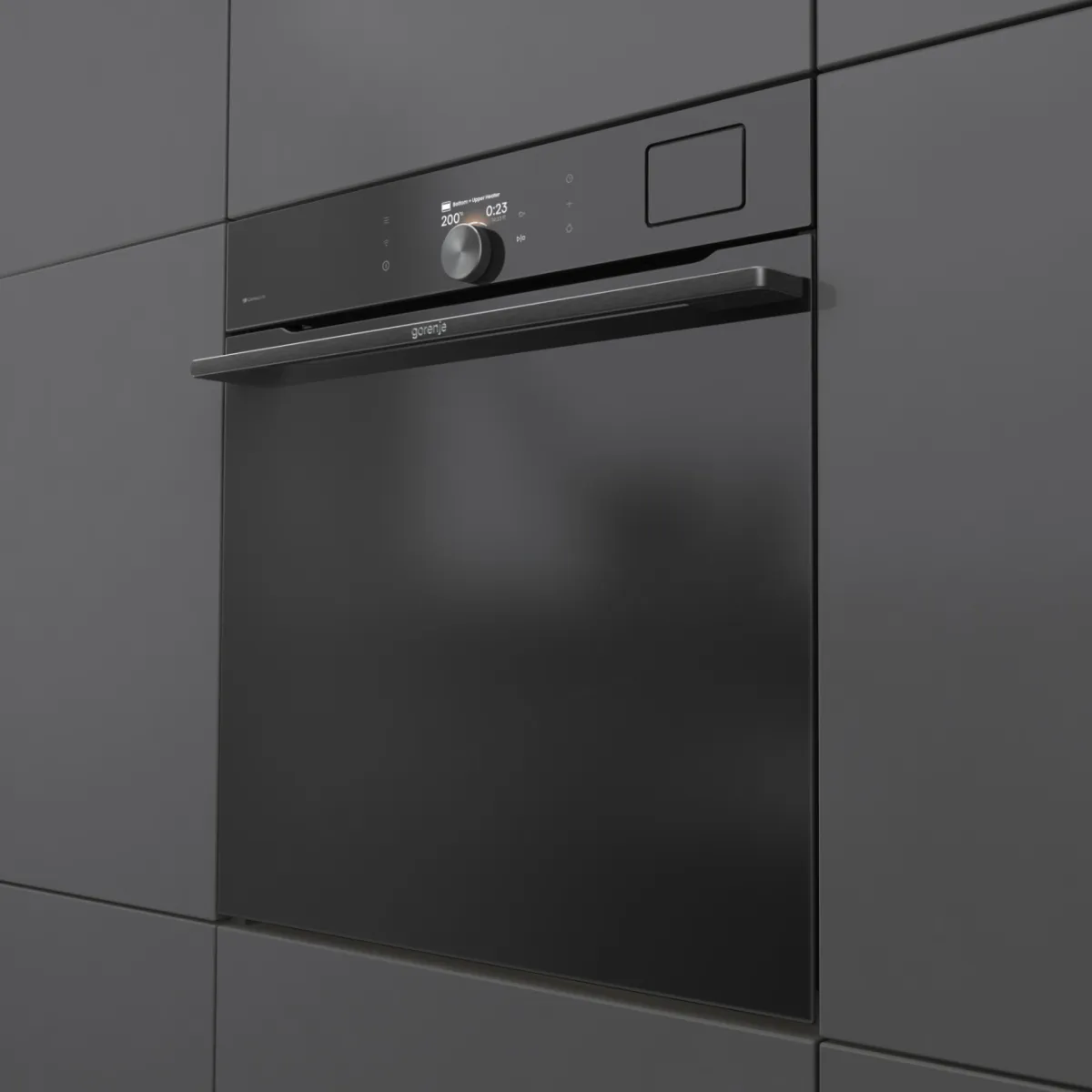 Gorenje תנור בנוי 60 ס"מ בישול באדים FullSteam מצב שבת AirFry שחור מלא סדרה G800 תוצרת Gorenje דגם BFS6148B — תמונה 3
