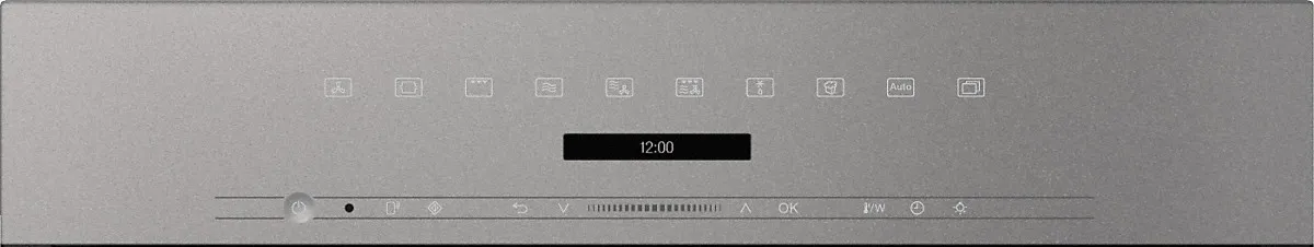 Miele תנור בנוי משולב מיקרו 45 ס"מ אפור גרפיט סגירה ופתיחה שקטה תוצרת Miele דגם H 7240 BM Gray — תמונה 2