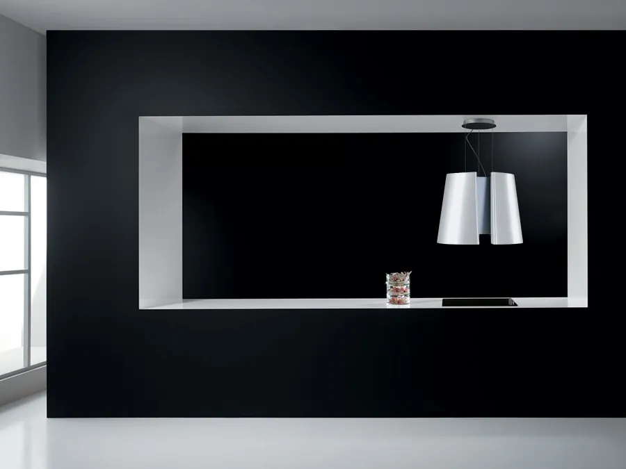 Gorenje קולט אדים תקרתי בעיצוב מנורה ברוחב 51 ס"מ GORENJE IDR5536W בצבע לבן — תמונה 2