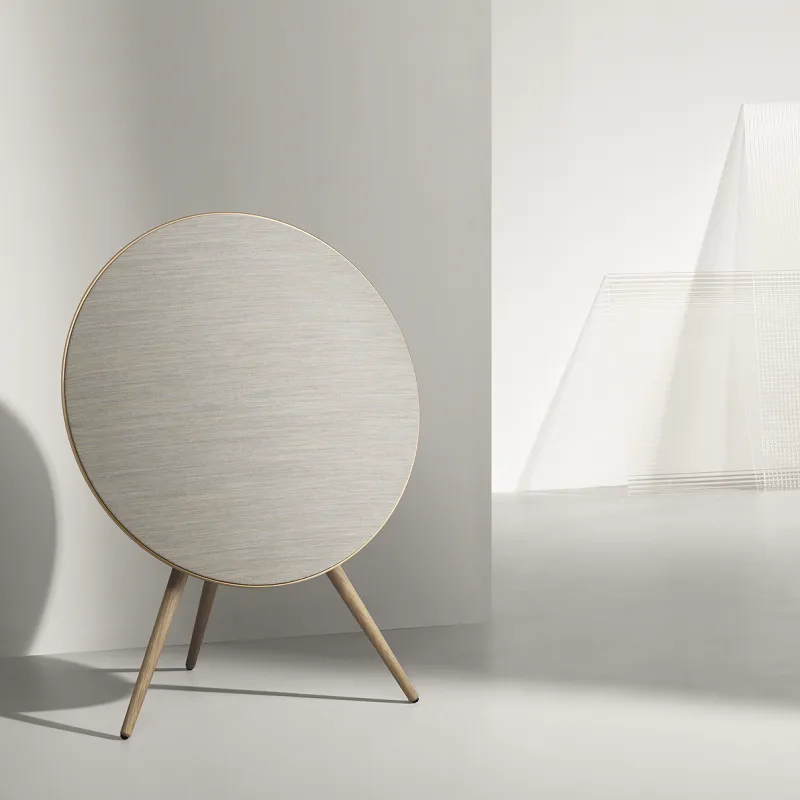 bang & olufsen רמקול יוקרתי מעוצב בצבע זהב מבית Bang & Olufsen דגם Beosound A9 5th Gen Gold — תמונה 2
