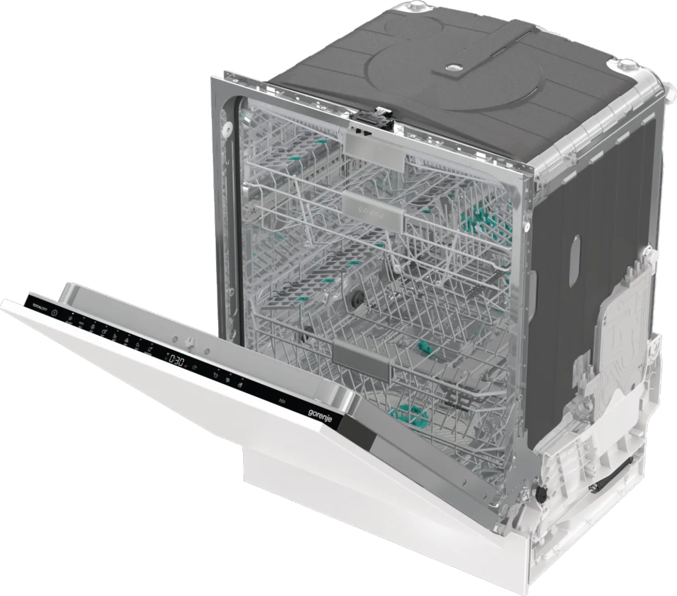 Gorenje מדיח כלים אינטגרלי מלא 60 ס"מ Inverter פתיחה אוטומטית 16 מערכות כלים דלת סלייד תוצרת Gorenje דגם GV673C62 — תמונה 5