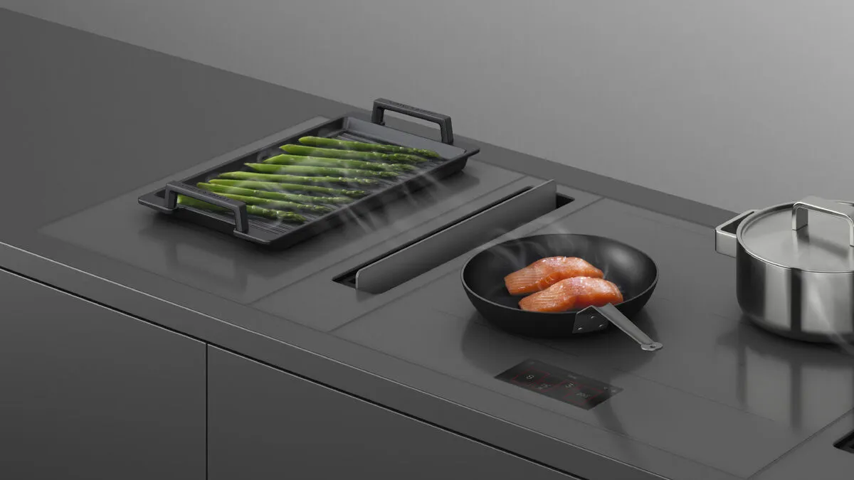 Fisher & Paykel כיריים אינדוקציה 60 ס"מ 4 מוקדים צג מגע צבע אפור SmartZone סדרה 9 תוצרת FISHER&PAYKEL דגם CI604DTTG1 — תמונה 8