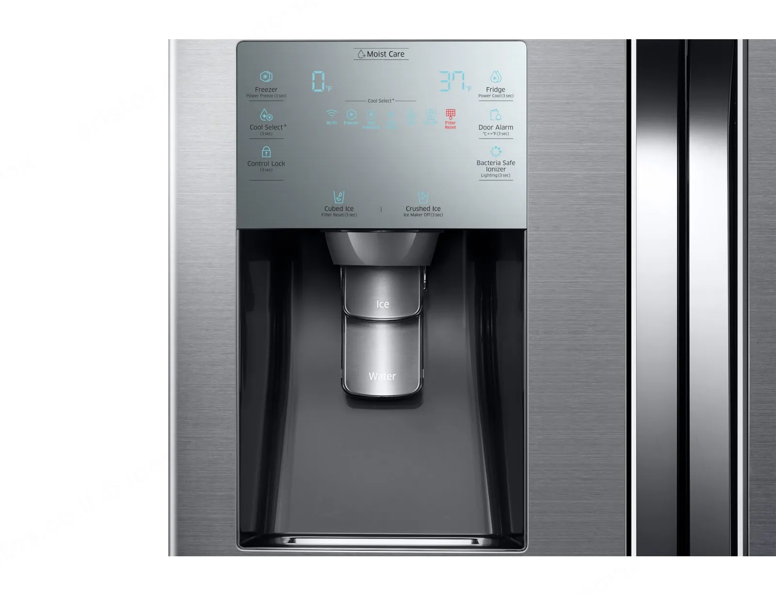 Samsung מקרר 4 דלתות רוחב 90 ס"מ 857 ליטר תוצרת Samsung דגם RF28K9070SRTR — תמונה 9