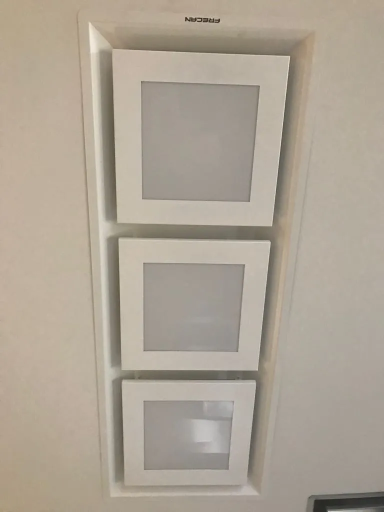 FRECAN קולט אדים בנוי בתקרה 36 ס"מ לבן תוצרת FRECAN דגם PARADIGMA 3P  — תמונה 3