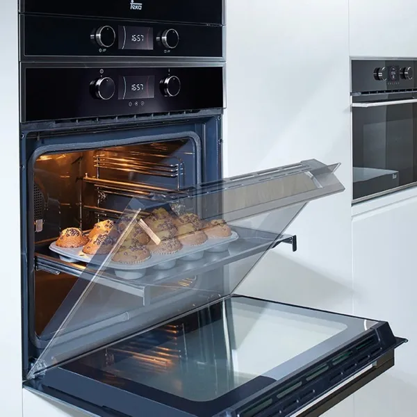 Teka תנור בנוי 60 ס"מ פירוליטי + היידרו קלין Teka´s WISH HLB 840 P — תמונה 4