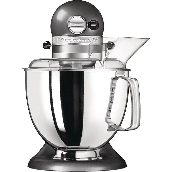 KitchenAid מיקסר ביתי בצבע פנינה כסופה מבית KitchenAid דגם KSM175 IMS — תמונה 2
