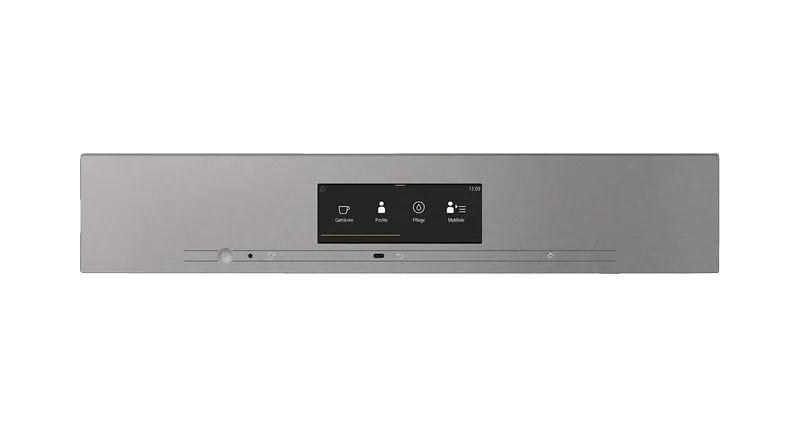 Miele מכונת קפה אינטגרלית 45 ס"מ בצבע אפור עם 3 מיכלי פולים שונים וחיבור צנרת PureLine M-Touch תוצרת Miele דגם CVA 7845 grey — תמונה 2