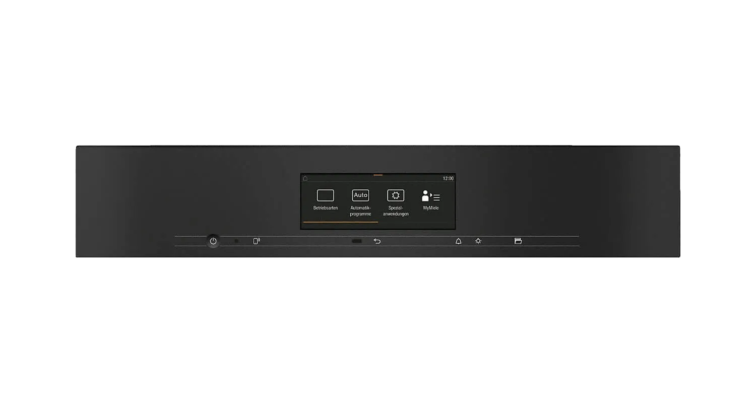 Miele תנור שף פירוליטי 45 ס"מ אפייה עם לחות M-Touch תוצרת Miele דגם H 7840 BP black — תמונה 3