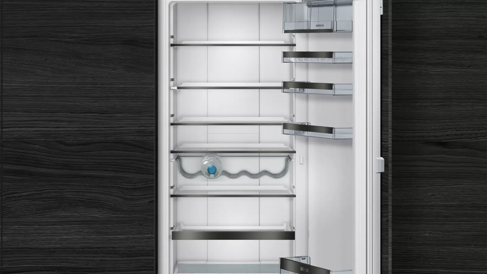 Siemens מקרר אינטגרלי שלם 60 ס"מ NO FROST Premium hyperFresh טריקה שקטה IQ700 תוצרת Siemens דגם KI81FHDD0 — תמונה 4