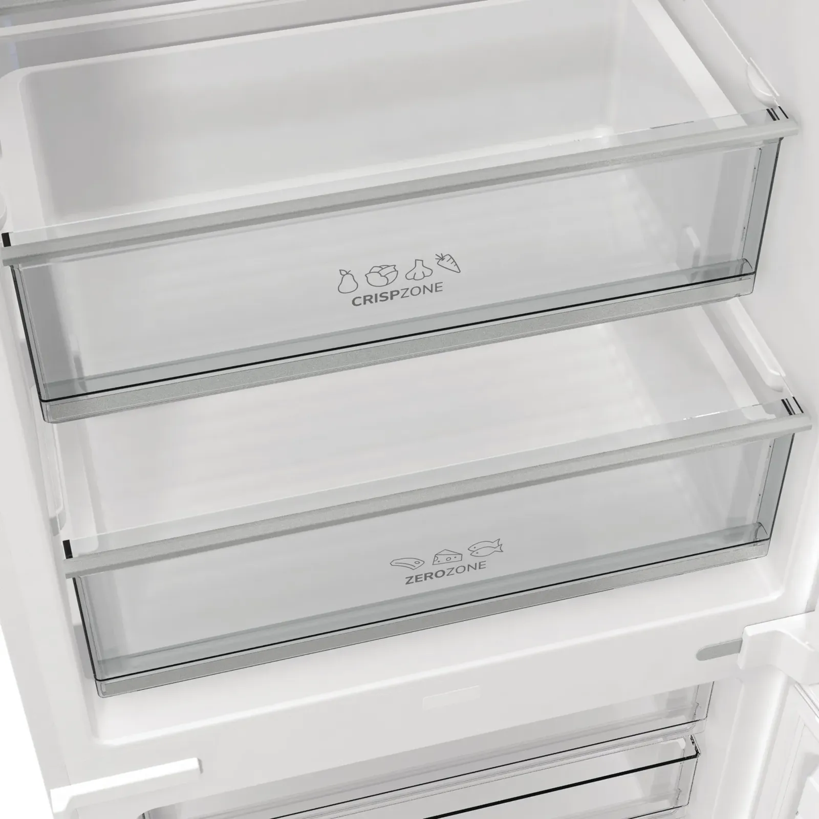 Gorenje מקרר אינטגרלי מקפיא תחתון רוחב 70 ס"מ 341 ליטר NOFROST PLUS תוצרת Gorenje דגם NRKI619EA3 — תמונה 6