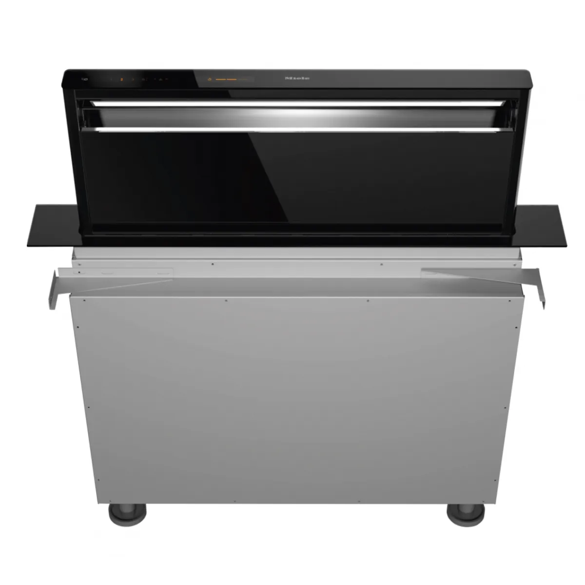 Miele קולט אדים מעלית 93 ס"מ מנגנון אלחוטי גימור שחור מט תוצרת Miele דגם DAD 4941 Black Levantar — תמונה 5
