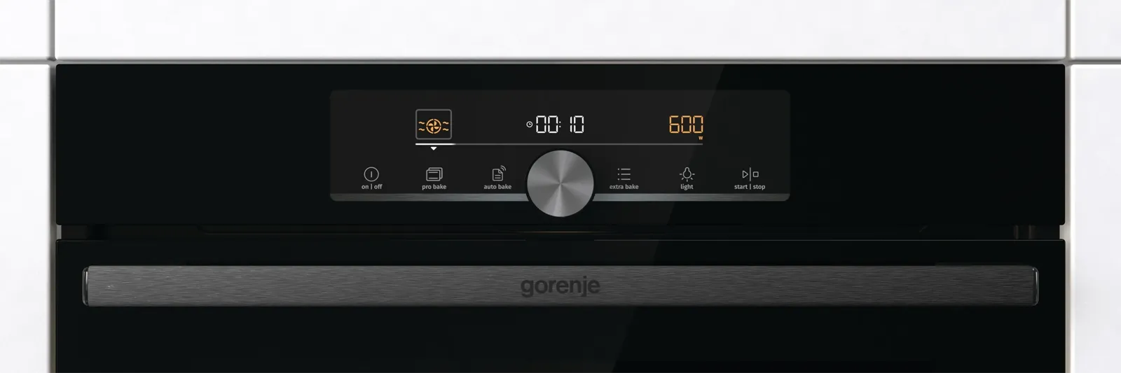 Gorenje תנור בנוי משולב מיקרוגל 45 ס''מ 50 ליטר ניקוי באדים AirFry+ גימור שחור מלא תוצרת Gorenje דגם BCM4547A10BG — תמונה 7