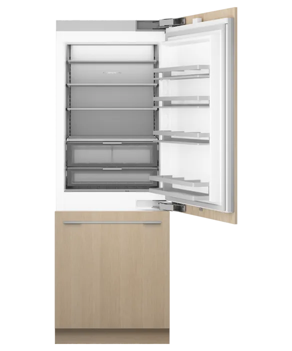 Fisher & Paykel מקרר אינטגרלי מקפיא תחתון 76 ס"מ Column סדרה 11 יצרן מים וקרח פנימי ציר ימין תוצרת FISHER&PAYKEL דגם RS7621WRUE1 — תמונה 2