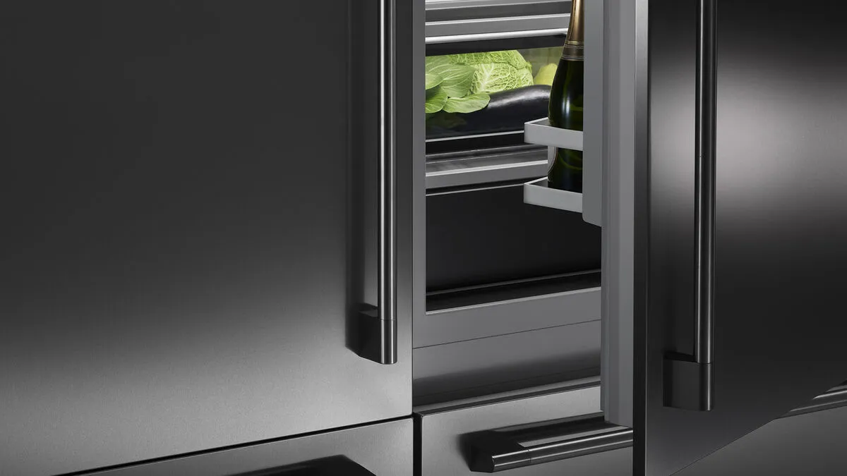 Fisher & Paykel מקרר אינטגרלי מקפיא תחתון 91 ס"מ Column סדרה 11 יצרן מים וקרח פנימי ציר ימין תוצרת FISHER&PAYKEL דגם RS9121WRUVE1 — תמונה 9
