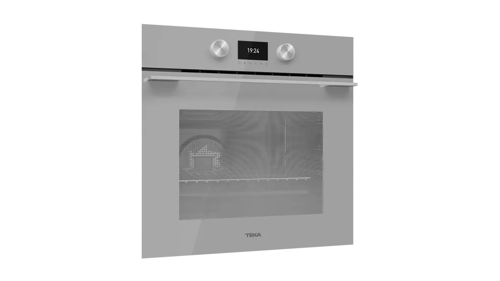 Teka תנור בנוי 60 ס"מ גימור זכוכית Steam Grey ניקוי באדים סדרת Urban תוצרת TEKA דגם HLB8600 SM — תמונה 3