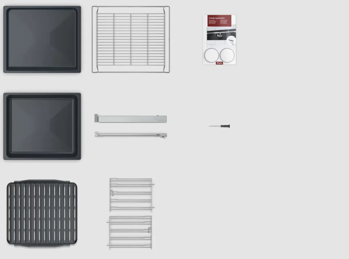 Miele תנור שף פירוליטי אפייה עם לחות ArtLine Touch2Open M-Touch תוצרת Miele דגם H 7860 BPX Pearl beige — תמונה 14