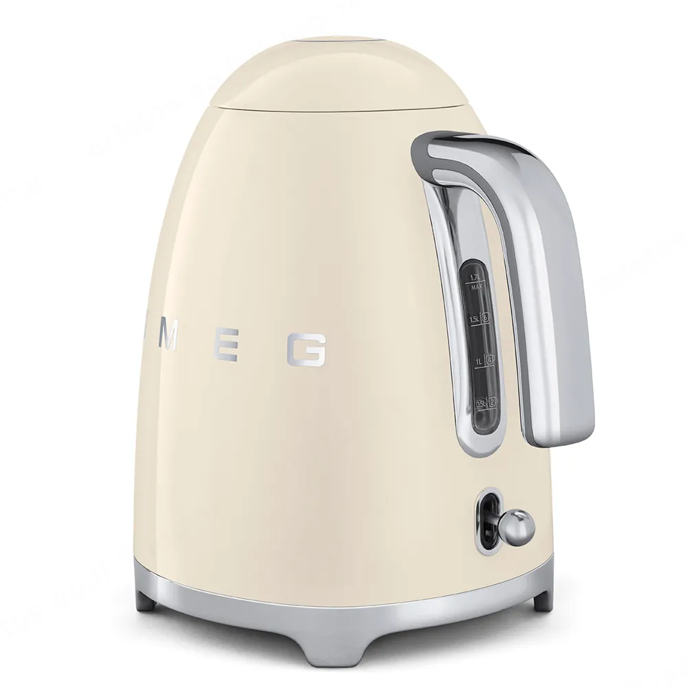 SMEG קומקום חשמלי בצבע קרם,מסדרת 50's Retro Style,תוצרת SMEG דגם KLF01CREU — תמונה 4