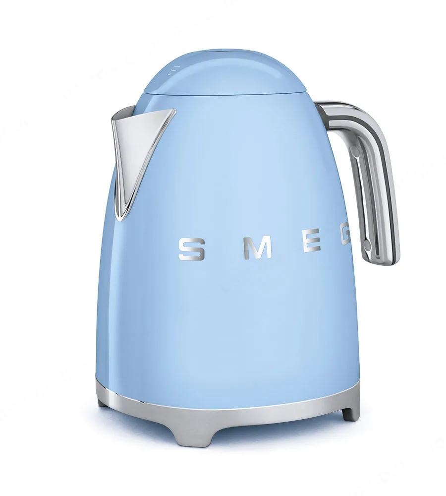 SMEG קומקום חשמלי בצבע כחול פסטל,מסדרת 50's Retro Style,תוצרת SMEG דגם KLF01PBEU — תמונה 3