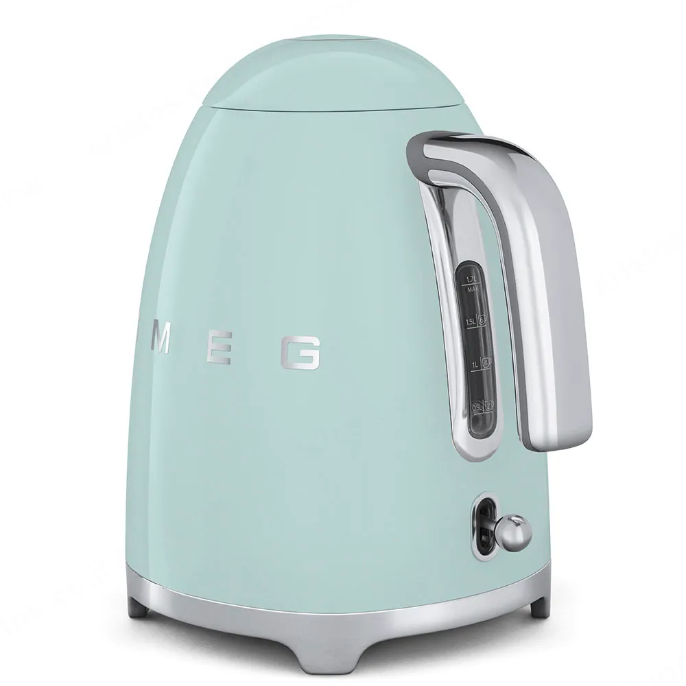 SMEG קומקום חשמלי בצבע ירוק פסטל,מסדרת 50's Retro Style,תוצרת SMEG דגם KLF01PGEU — תמונה 4