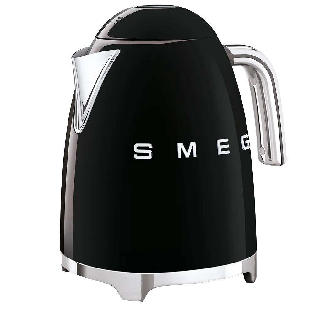 SMEG קומקום חשמלי בצבע שחור מסדרת 50's Retro Style,תוצרת SMEG דגם KLF03BLEU — תמונה 3