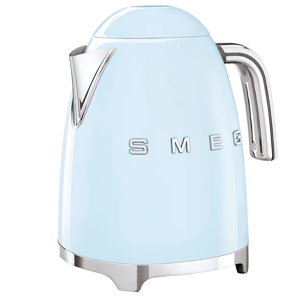 SMEG קומקום חשמלי בצבע כחול פסטל מסדרת 50's Retro Style,תוצרת SMEG דגם KLF03PBEU — תמונה 3
