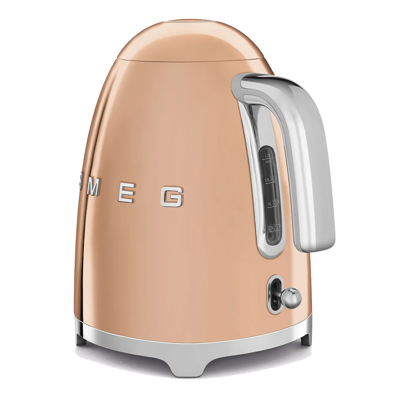 SMEG קומקום חשמלי בצבע ברונזה מבריק מסדרת 50's Retro Style,תוצרת SMEG דגם KLF03RDEU — תמונה 4