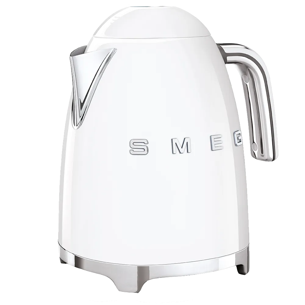 SMEG קומקום חשמלי בצבע לבן מסדרת 50's Retro Style,תוצרת SMEG דגם KLF03WHEU — תמונה 2