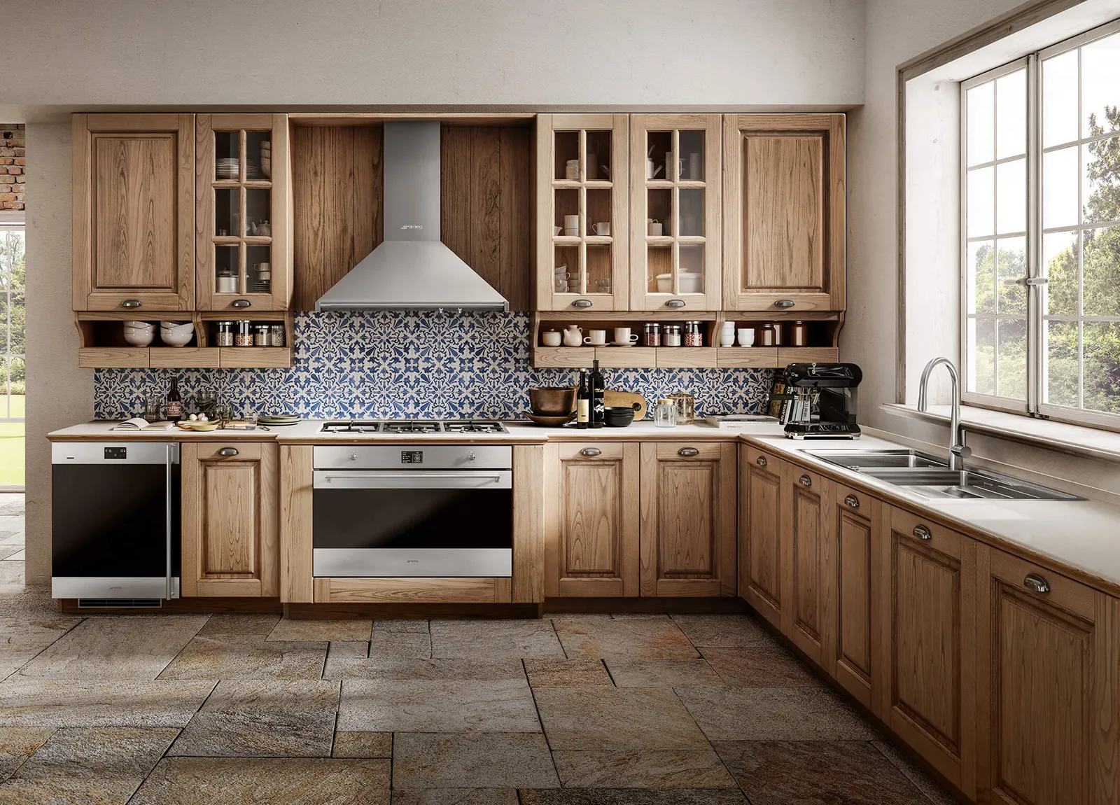 SMEG תנור בנוי פירוליטי 90/60 ס"מ נירוסטה סדרת ה Classic תוצרת SMEG דגם SFP9302TX — תמונה 13
