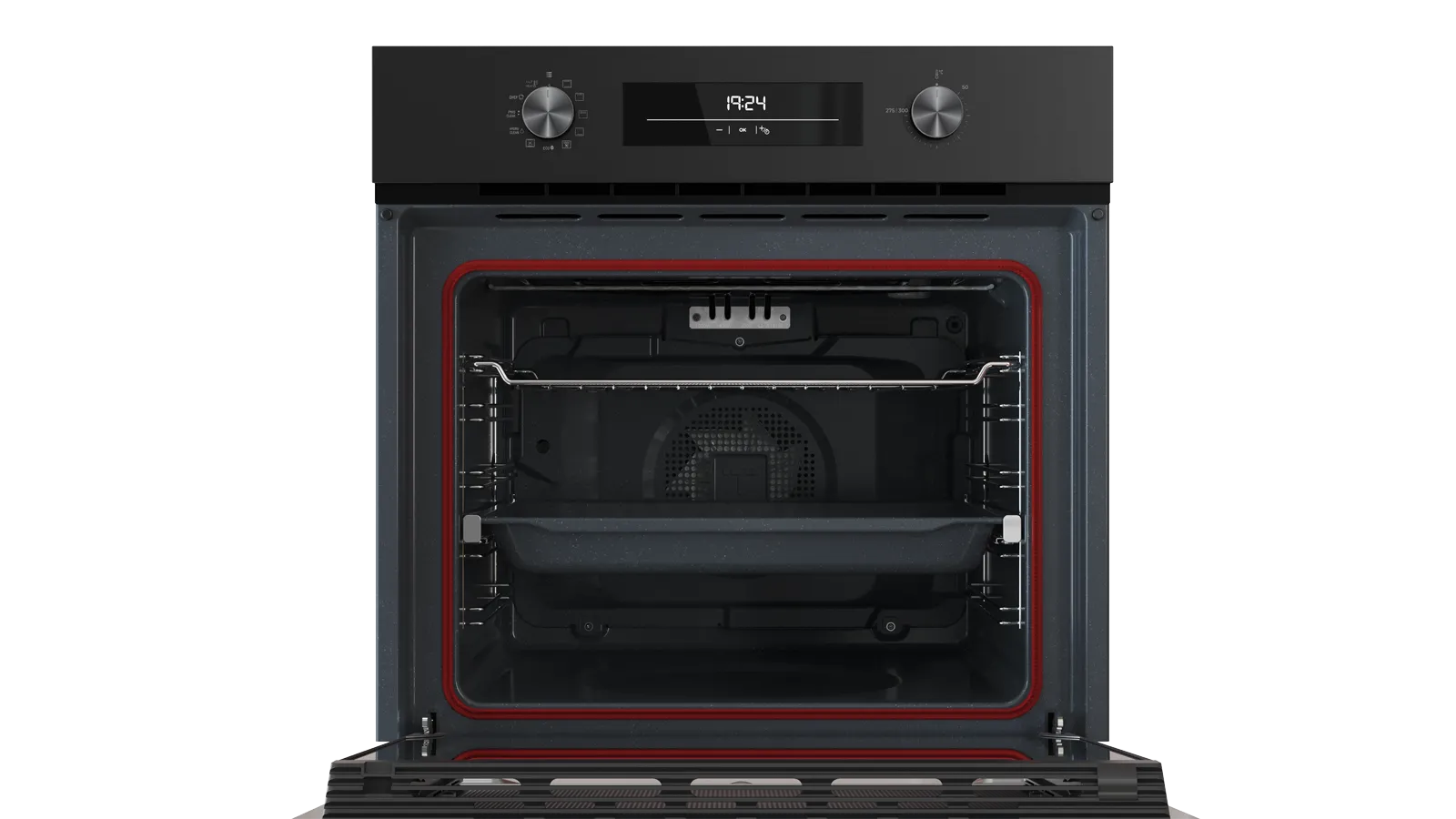 Teka תנור בנוי פירוליטי 60 ס"מ Air Fry פאנל שחור מט סדרת NEO תוצרת TEKA דגם HSB 6467P FBK — תמונה 2