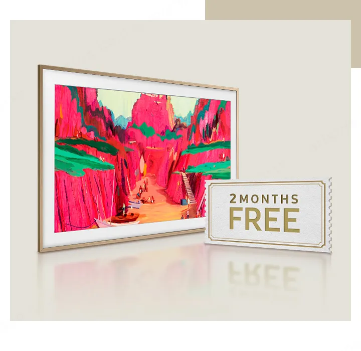 טלוויזיה חכמה 65" ‎The Frame Pro Neo-QLED 4K תוצרת Samsung דגם QE65LS03FW-PRO