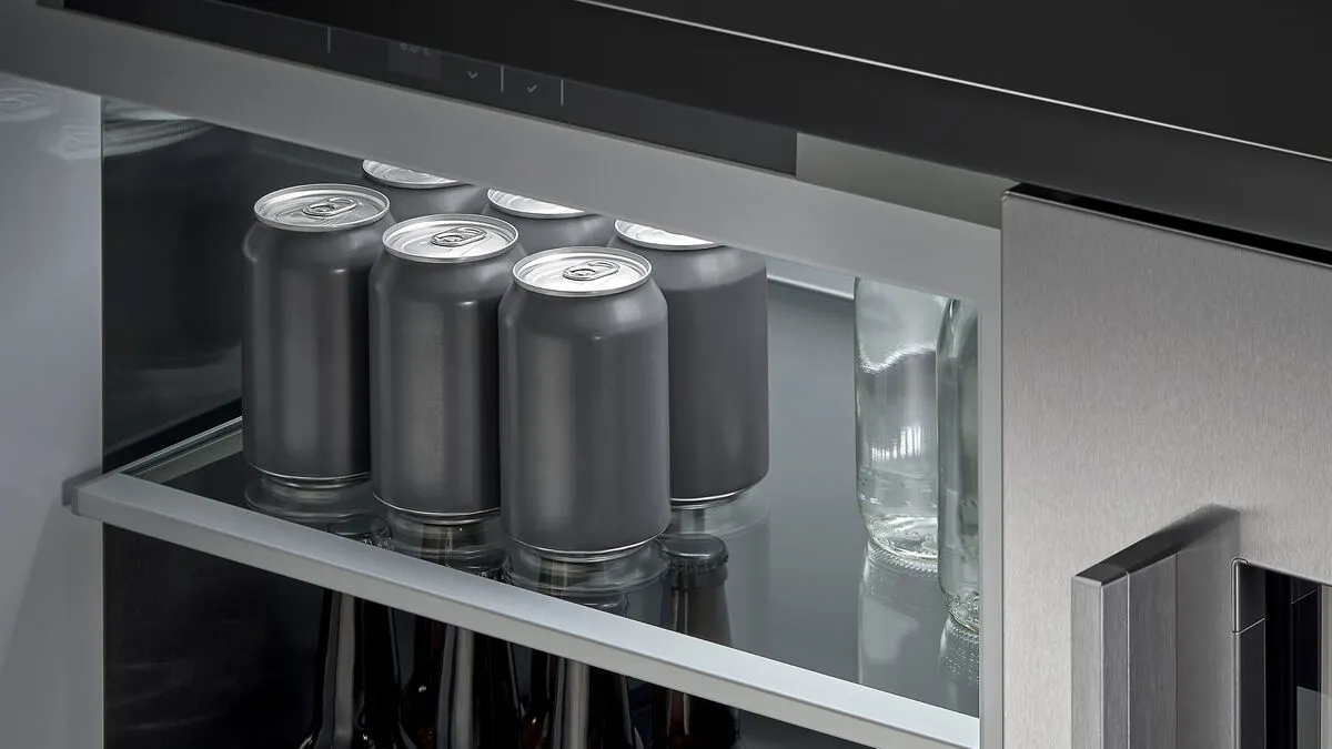 Fisher & Paykel מקרר משקאות אינטגרלי 60 ס"מ 129 ליטר Under Counter סדרה 9 תוצרת FISHER&PAYKEL דגם RS6009SBLT1 — תמונה 8