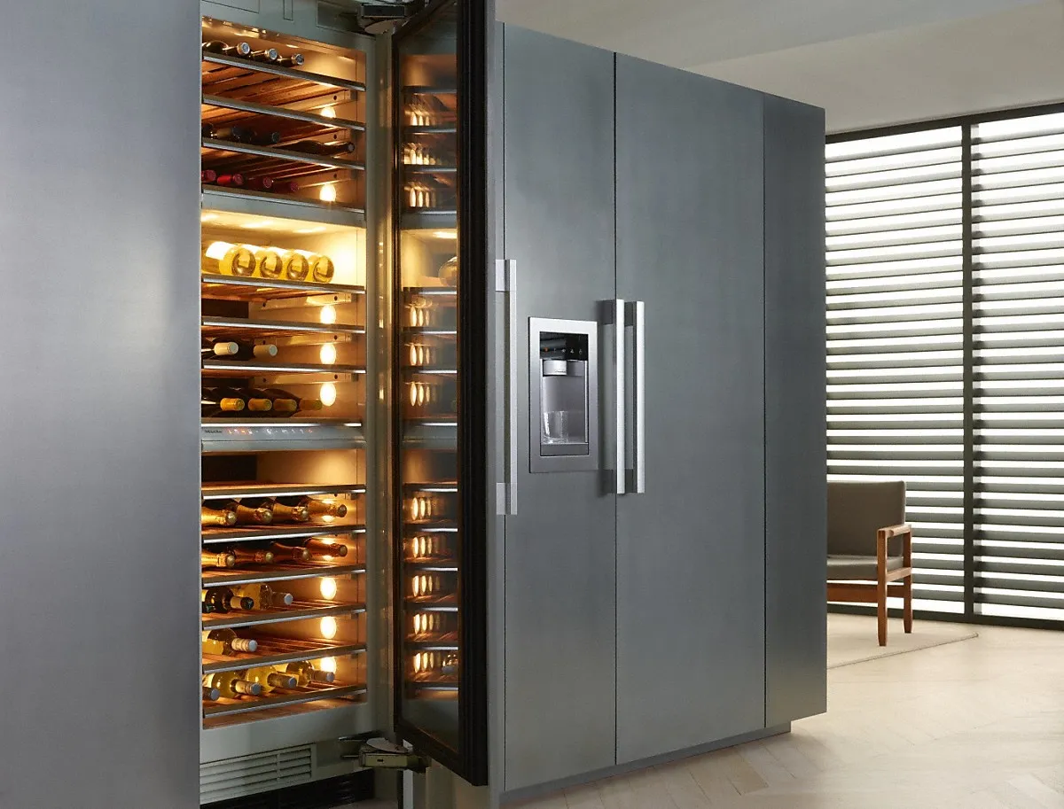 Miele מקרר יין אינטגרלי 60 ס"מ דלת Push2open סדרת MasterCool תוצרת Miele דגם KWT 2611 Vi — תמונה 2