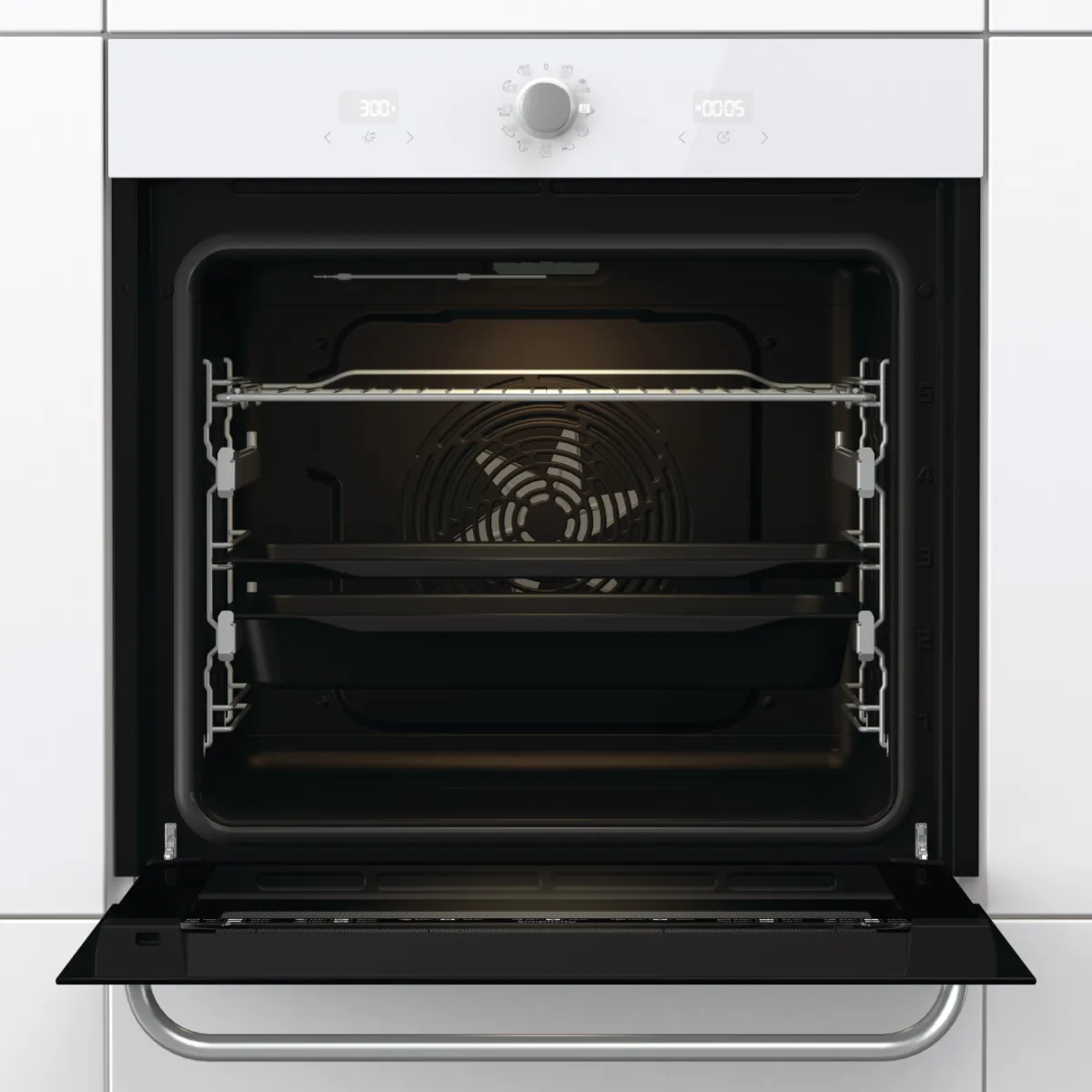 Gorenje תנור בנוי 60 ס''מ אפייה בלחות ExtraSteam ו-AirFry גימור לבן סדרת Simplicity תוצרת Gorenje דגם BOS6737SYW — תמונה 5