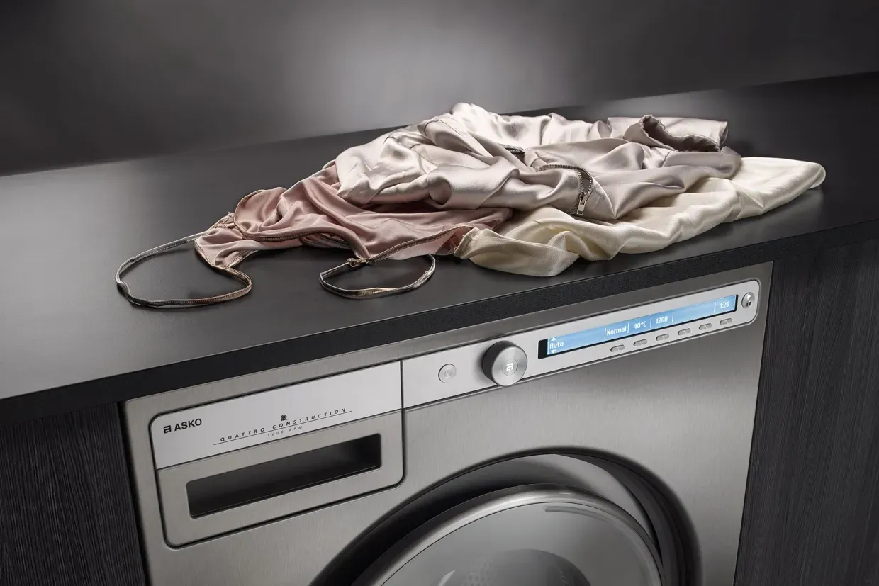 מכונת כביסה 11 ק"ג 1400 סל"ד עם מערכת DOSE ASSIST מסדרת ASKO PRO-WASH תוצרת ASKO דגם W2114C.W