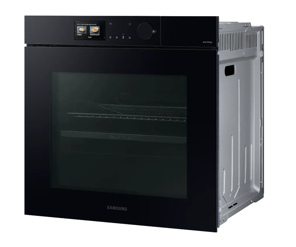 Samsung תנור אידוי Dual cook Full steam פירוליטי 60 ס"מ AIRFRY בעיצוב יוקרתי עם מצלמת AI פתיחה חשמלית ללא ידית תוצרת Samsung דגם NV7B7997AAK  — תמונה 16