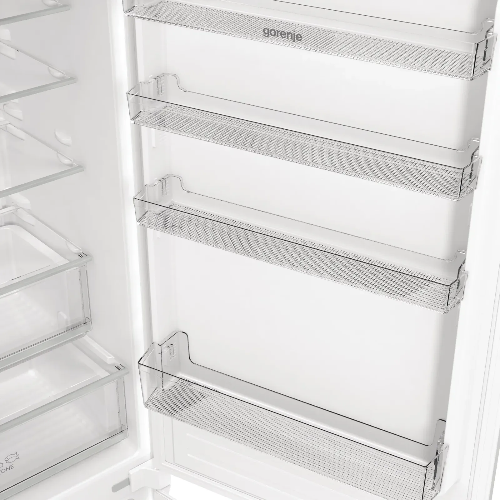 Gorenje מקרר אינטגרלי מקפיא תחתון רוחב 70 ס"מ 341 ליטר NOFROST PLUS תוצרת Gorenje דגם NRKI619EA3 — תמונה 7