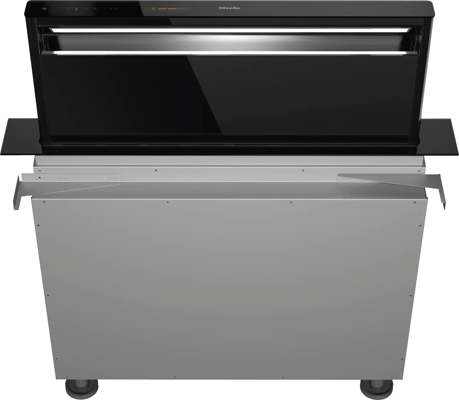 Miele קולט אדים מעלית 91 ס"מ מנגנון אלחוטי גימור שחור מט תוצרת Miele דגם DAD 4840 Black Levantar — תמונה 7