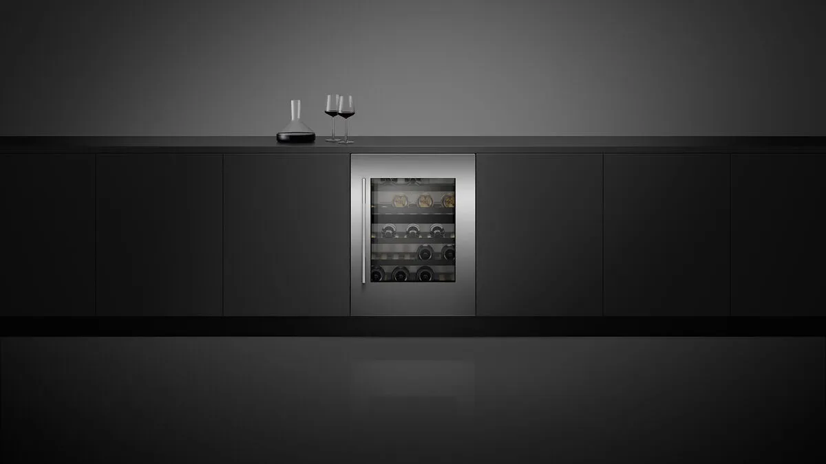 Fisher & Paykel מקרר יין אינטגרלי 60 ס"מ 35 בקבוקים Under Counter סדרה 9 Dual Zone תוצרת FISHER&PAYKEL דגם RS6009V2RT1 — תמונה 5