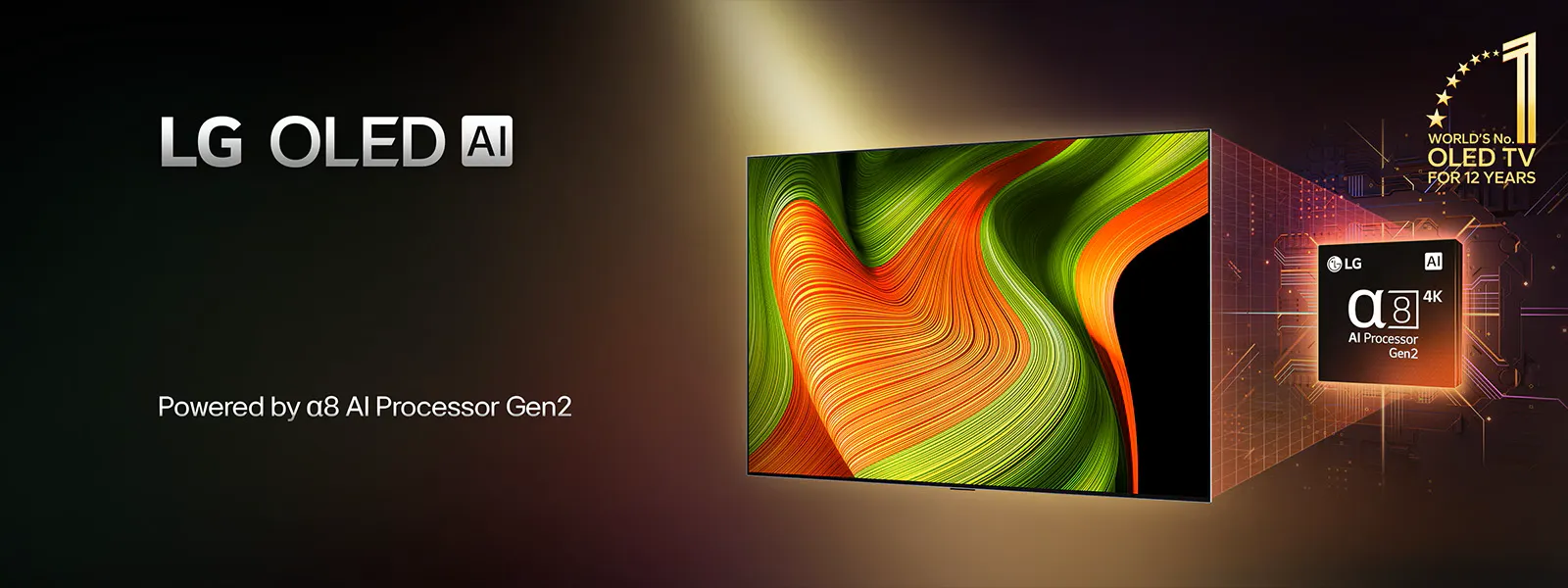 LG טלוויזיה 83" 4K OLED 120Hz alpha 8 Gen2 AI B5 webOS25 מבית LG דגם OLED83B56LA — תמונה 5
