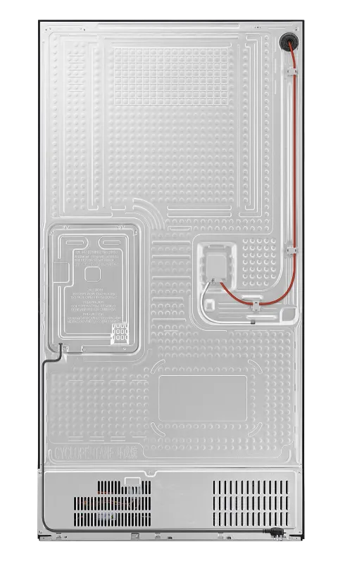 Samsung מקרר חכם 4 דלתות 90 ס"מ 842 ליטר מצב שבת קיוסק פנימי גימור שחור מוברש Family hub תוצרת Samsung דגם RF87DG9817B1 — תמונה 15