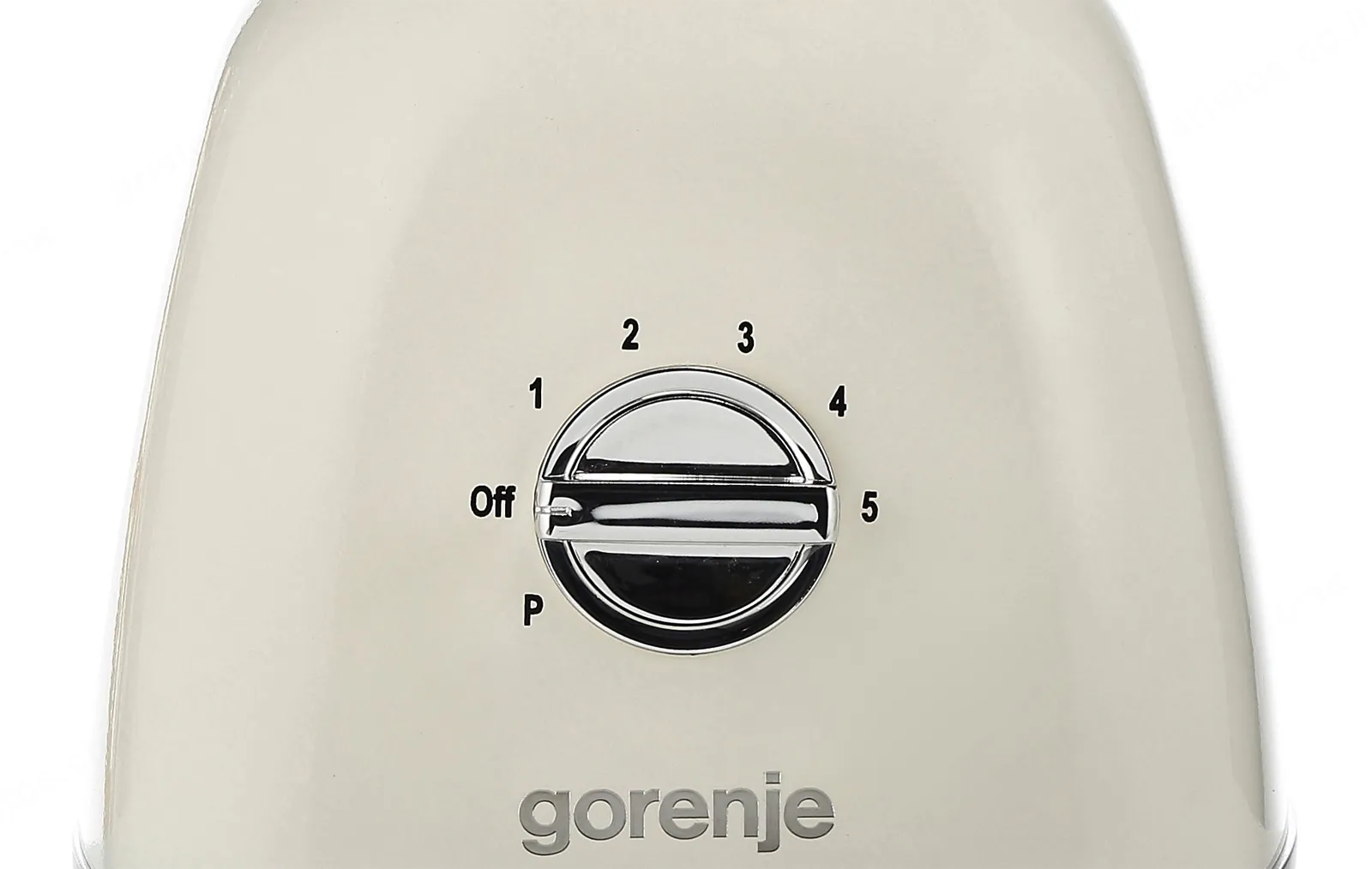 Gorenje בלנדר 1.8L 800W מיכל זכוכית סדרת הרטרו גימור שנהב תוצרת Gorenje דגם B800RL — תמונה 5