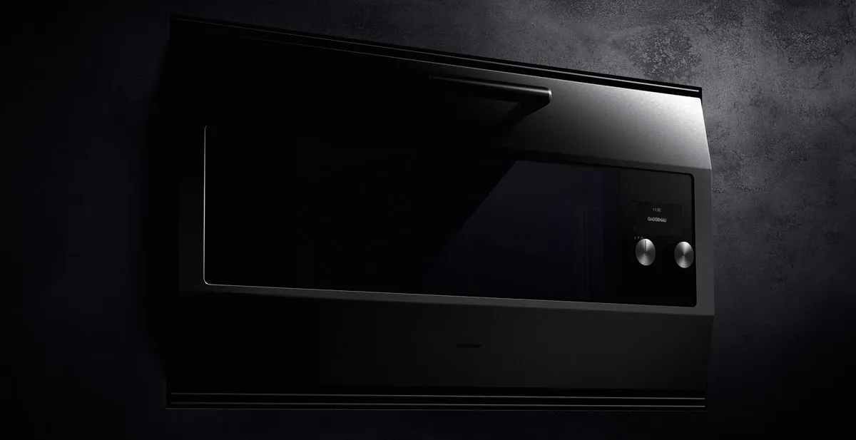 GAGGENAU תנור בנוי 90 ס"מ פירוליטי נירוסטה מוברשת מצב שבת טריקה שקטה תוצרת GAGGENAU דגם EB333111 — תמונה 3