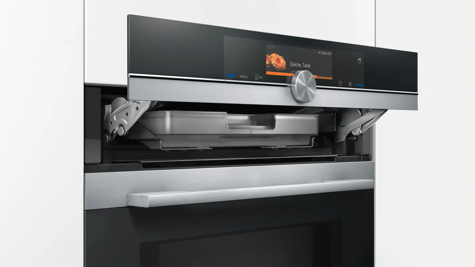 Siemens תנור בנוי פירוליטי 60 ס"מ משולב מיקרוגל  תוצרת Siemens דגם HN678G4S6 — תמונה 2