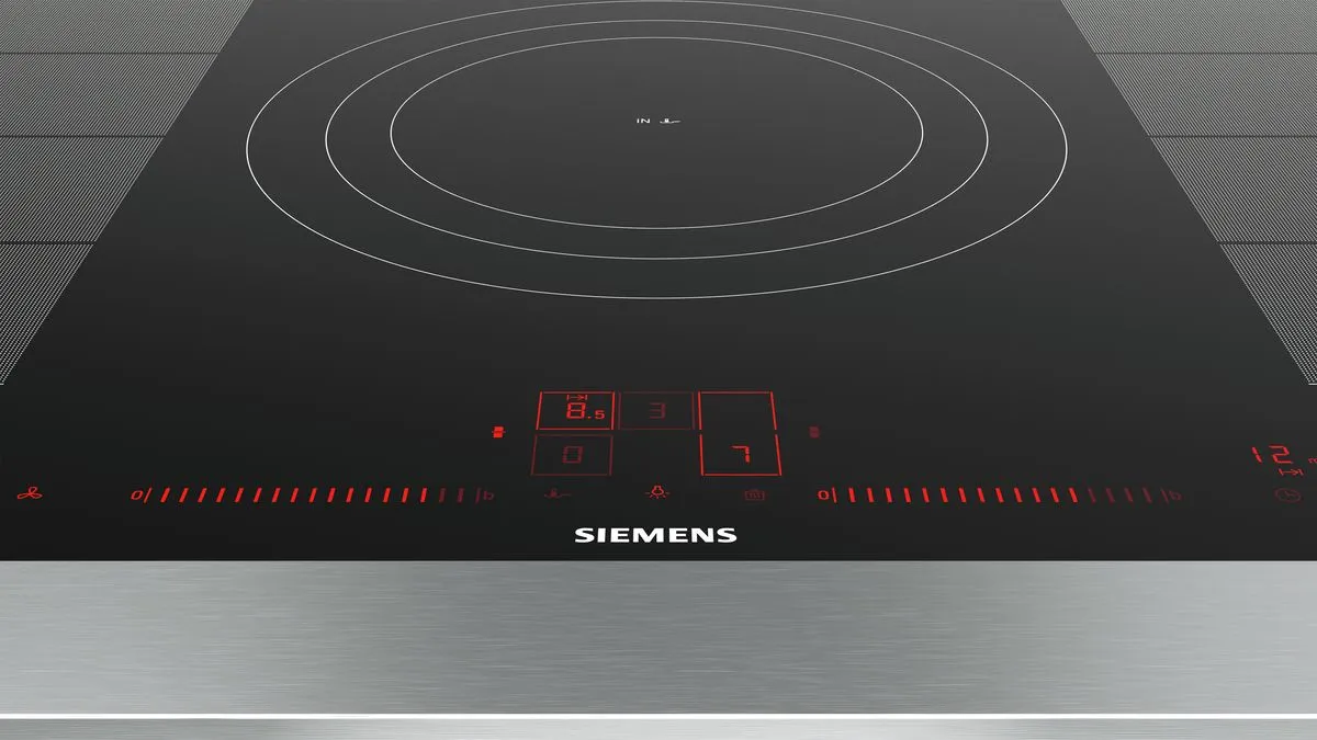 Siemens כיריים אינדוקציה 90 ס"מ בהתקנה שטוחה מסדרת IQ700 תוצרת Siemens דגם : EX901LVV1E — תמונה 2