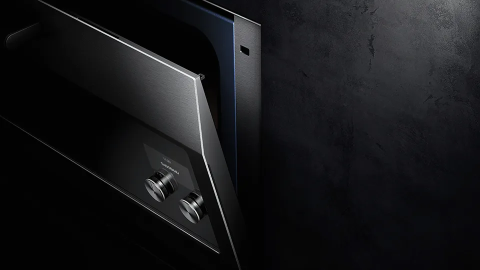 GAGGENAU תנור בנוי 90 ס"מ פירוליטי נירוסטה מוברשת מצב שבת טריקה שקטה תוצרת GAGGENAU דגם EB333111 — תמונה 5