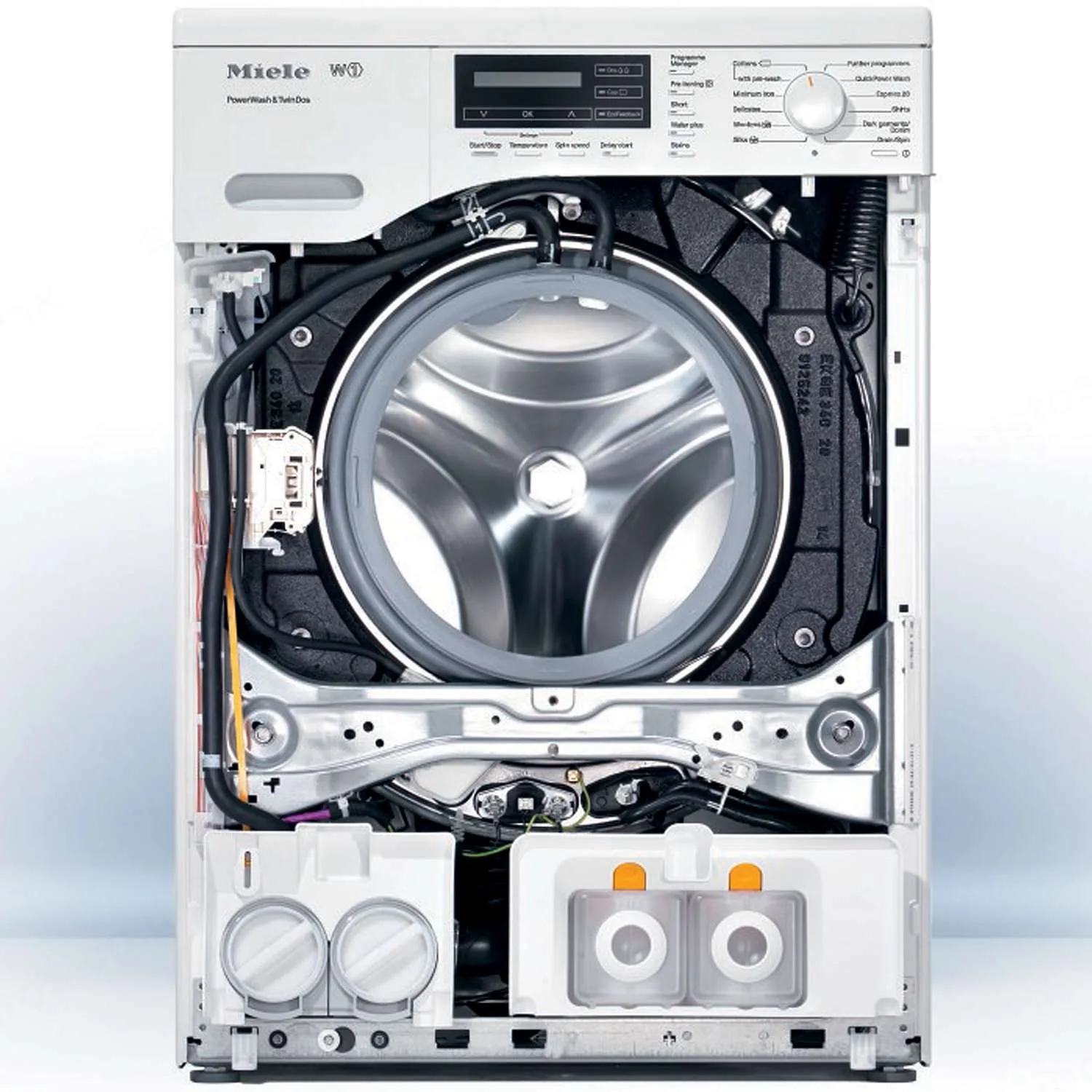 Miele מכונת כביסה פתח חזית 8 ק"ג QuickPowerWash תוצרת Miele דגם WSD 323 WCS — תמונה 7