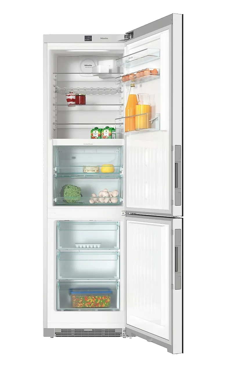 Miele מקרר מקפיא תחתון 120 ס"מ קו ארון נירוסטה מוברשת PerfectFresh תוצרת Miele דגם 120 KFN 29283 D — תמונה 3
