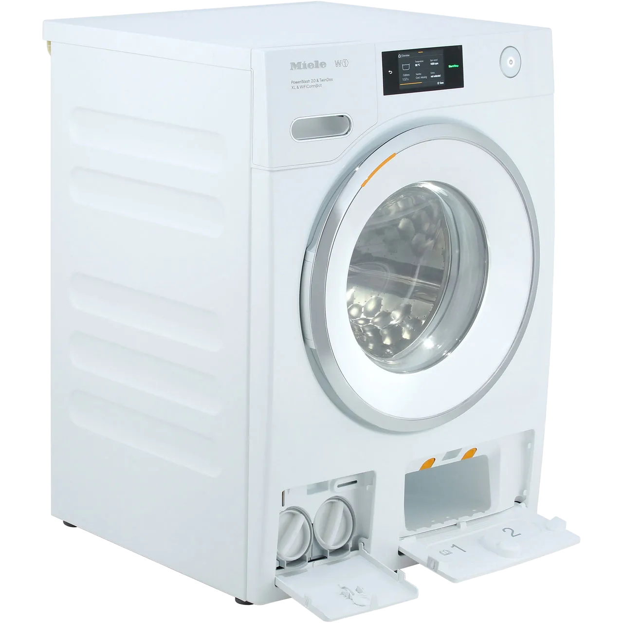 Miele מכונת כביסה MIELE פתח חזית 9 ק''ג 1600 סל"ד WWR 860 WPS PWash2.0&TDos XL  — תמונה 9