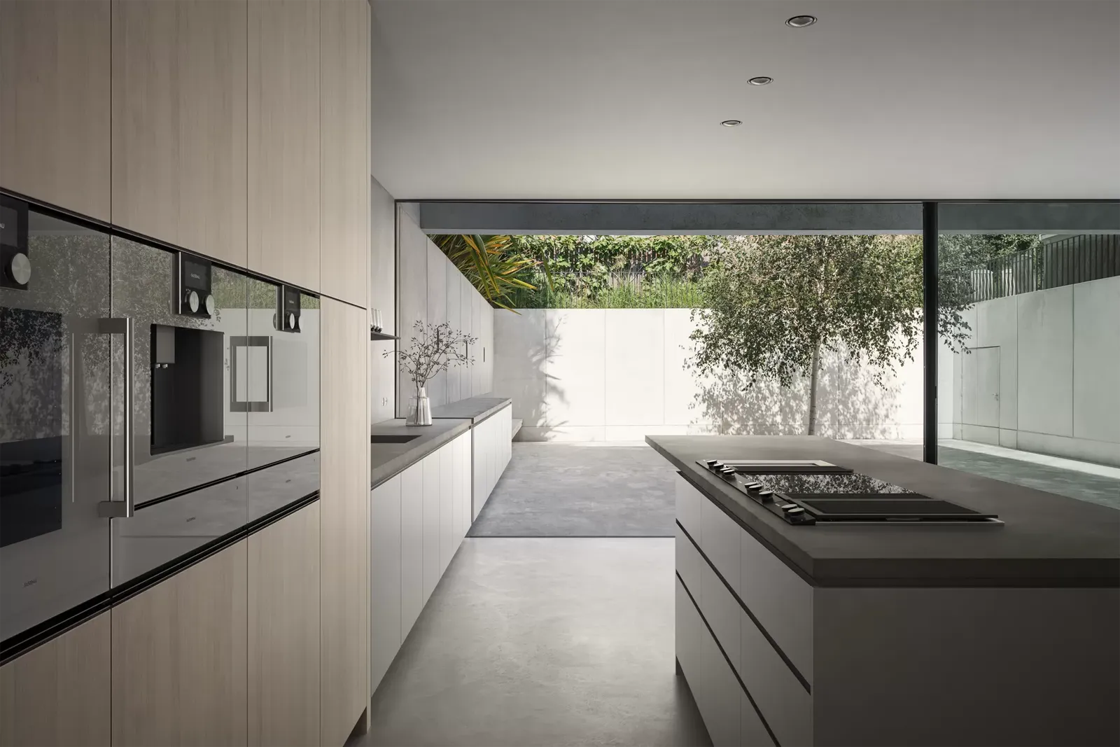 GAGGENAU כיריים דומינו אינדוקציה 38 ס"מ FLEX פאנל שחור מט סדרה Vario 200 תוצרת GAGGENAU דגם VI242120 — תמונה 7