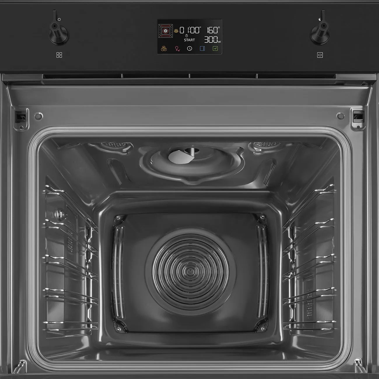 SMEG תנור בנוי 60 ס"מ משולב מיקרו AirFry טכנולוגיית Galileo גימור שחוט מט תוצרת SMEG דגם SO6302M2N — תמונה 9